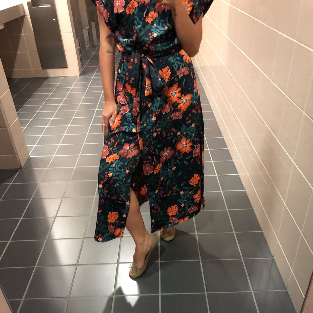 Floral maxi dress